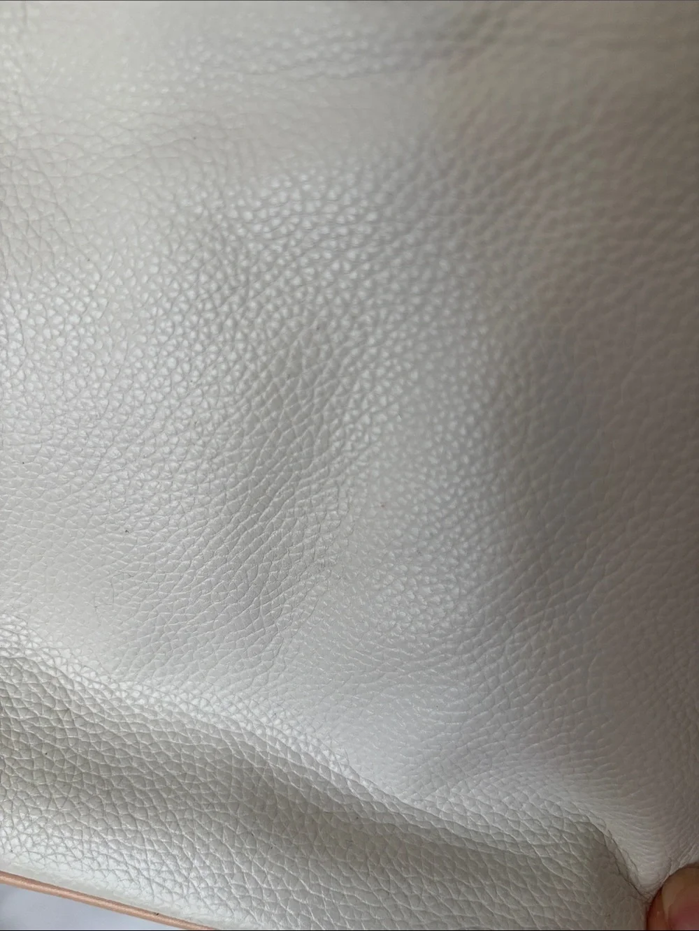 Tignanello White (Cream) Leather Satchel